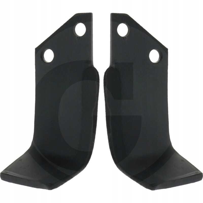 Kampinės granitinės rotatavos mentės 133x6x