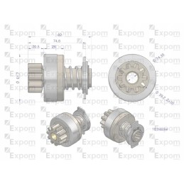 Starterio movos mazgo tipas kibirkštis msx 6