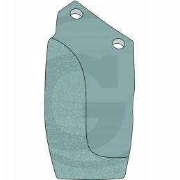 Kampiniai peiliai rotavoriui, darbinis plotis 133mm