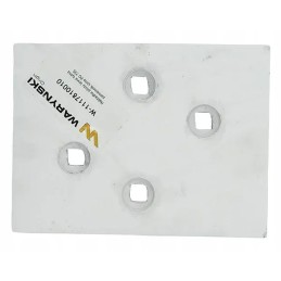 Kairė galinė slydimo plokštė, skirta naudoti po 735 jungties