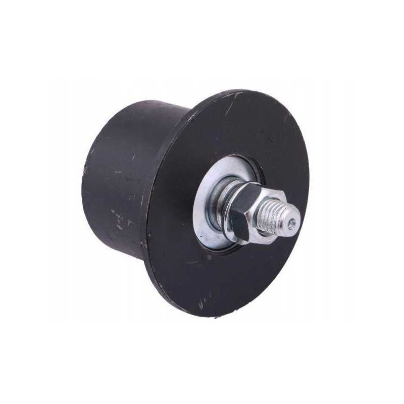 Tuščiosios eigos ritinėlių komplektas, cinkuota ašis, poliruoti guoliai a