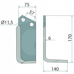Protractor beschichtet links howard kongskilde 6