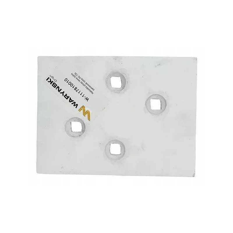 Kairė galinė slydimo plokštė, skirta naudoti po 735 jungties