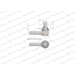 Vairo jungtis 101 mm m20 x 1 5 l x8002100240