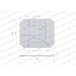 Galinė dešinė kairė slydimo plokštė, vis25 aplikacija