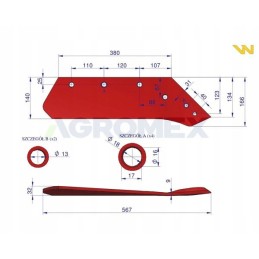 Teisė Euroshare 16 Kverneland Warynski