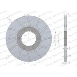 Renault Warynski stabdziu diskas
