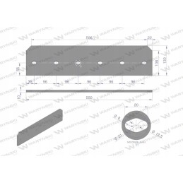 Ilgas slydimas, kairė dešinė, skirta naudoti virtuvėje, boro plieno