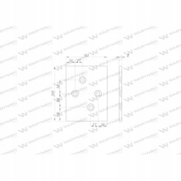 Kairė galinė slydimo plokštė po 735 Unia Warynski