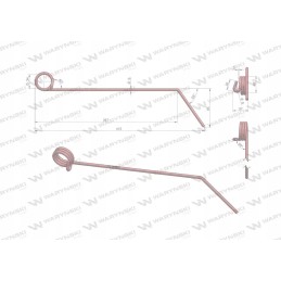 Pirštas, skirtas naudoti su Hatzenbichler 9309