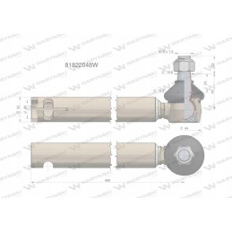 Vairo šarnyras 15 16 81822048 Warynski