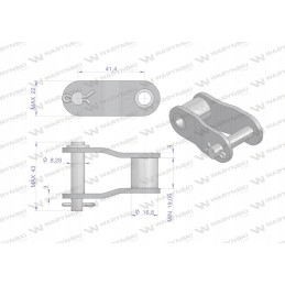 Grandinė pologniwo ca550vd warynski į pca550vd