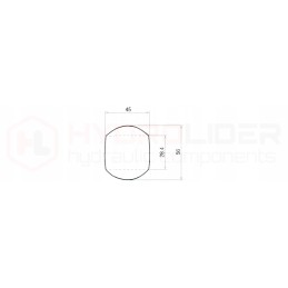 Dvi dėtuvės su BK 56 28 64 37 hidroliderio kulkomis