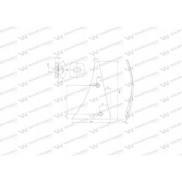 Kairė krūtinė su dviem skylutėmis, skirta Kuhn clasicos naudojimui
