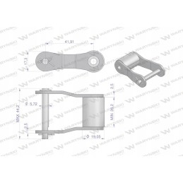 Grandinė pologniwo s62 warynski ps62