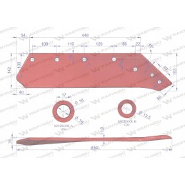 Dešinysis Euroshare 18 Kverneland Plug Warynski