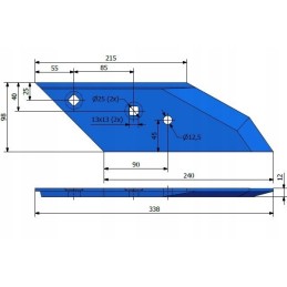 Kaltas, dešiniojo ašmenų gaubtas, Lemken Warynski