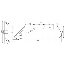 Dešinioji dalis su kaltu 18 kverneland agro wikt