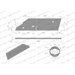 Trumpas dešinysis slydimas, Kuhn, Warynski boro plienas
