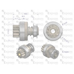 Starterio movos mazgo tipas kibirkštis msx 6