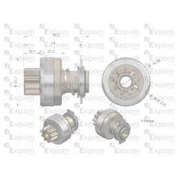 Starterio movos mazgas 16 911 910 starteris