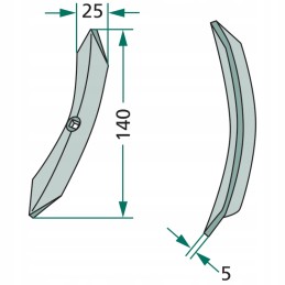 Kultivatorius noragas Kverneland Rau 1802 10 190