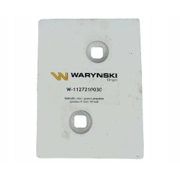 Dešinė priekinė slydimo plokštė, skirta naudoti po 642