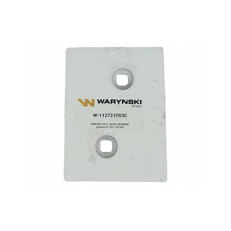 Dešinė priekinė slydimo plokštė, skirta naudoti po 642