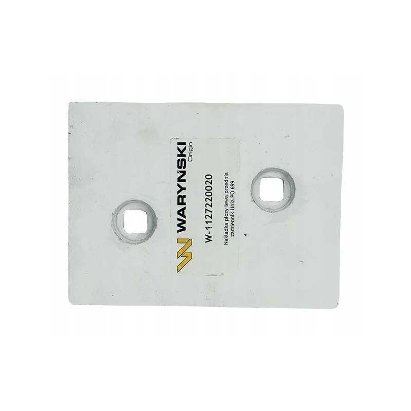 Kairė priekinė slydimo plokštė, skirta naudoti po 699 m