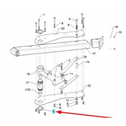 3030341 griovelio veržlė m80 x 2