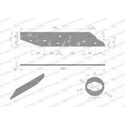 Ilgas slydimas, kairysis, skirtas naudoti virtuvėje, boro plienas, var