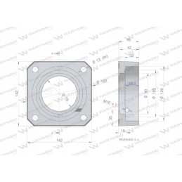 Warynski diskinio guolio korpusas