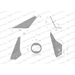 Dešinysis noragėlių peilis naudojamas Gregoire Besson 173