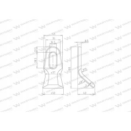 Plaktukas mulčeris, skirtas naudoti Samasz Rouss