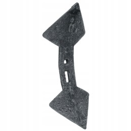 Dvigubas širdies noragas, plotis 300mm 450x185x20mm, 2 skylės