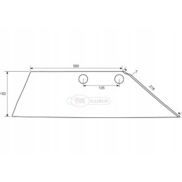 Sustiprinta lemken ašmenys 3352130p sb45d 3352131l