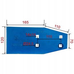 Ploza trumpas dešinysis vp 300 su kaina 27530502