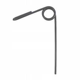 Sėjamosios galinis akėtinis pirštas, fi 6, 5mm demetras