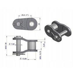 Grandinė pologniwo wzm p16a 1 r1 1 Warynski