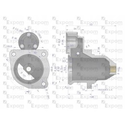 Starterio galvutė ms138ex naujo tipo expom kwidzyn
