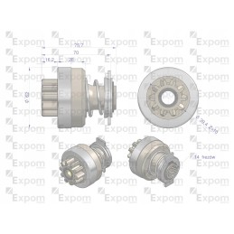 Starterio movos mazgas 333682 16 902 507