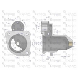 Starterio galvutė ms175ex naujo tipo expom kwidzyn