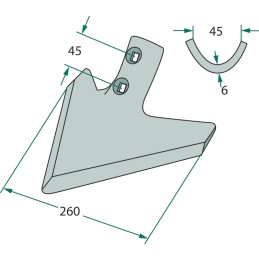 Kultivatoriaus noragas 180101 487 k30