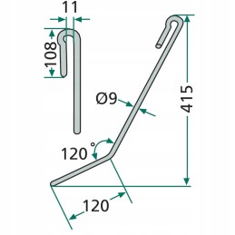 Granito sėjimo diskas, trumpas ii iii