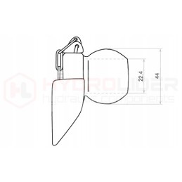 Žurnalas su kulkomis zk cat1 1 44 22 hidrolideris