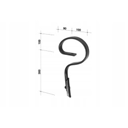 Cp57 spyruoklinis dantis