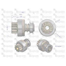 Starterio movos mazgo tipas kibirkštis msx 6