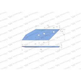 Kairysis plūgo kaltas Lemken Warynski 3364051