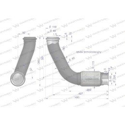 Alkūnė su elastine jungtimi re175775 warynski