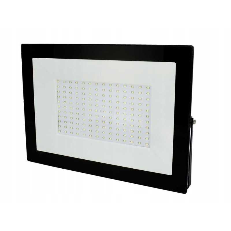 SMD LED prožektorius 100w 6000k 4500lm ip65 juodas